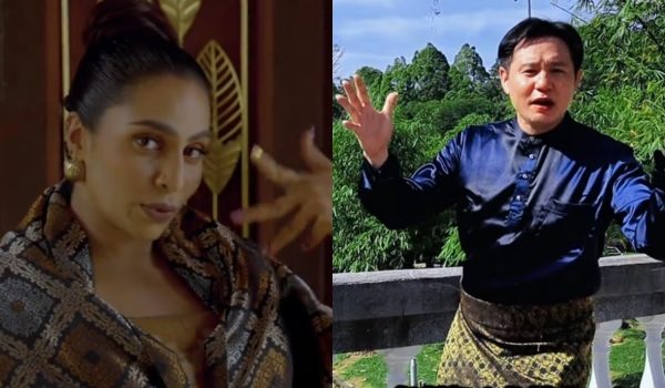 Pashini (kiri) dan Douglas Lim
