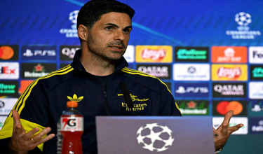 Pengurus Arsenal, Mikel Arteta./foto AFP