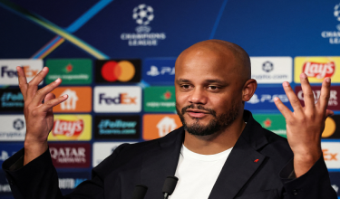 Pengendali Bayern Munich, Vincent Kompany./foto AFP