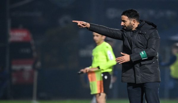 Amorim ketuai Sporting Lisbon berada di tangga teratas Liga Portugal musim ini/Foto AFP