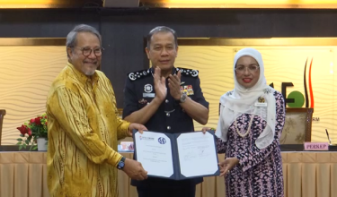 Pemeteraian MoU antara PERKEP dengan KUAS/ Foto RTM
