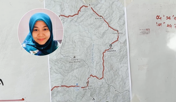 Operasi SAR pendaki hilang, Jaslinda Saludi diteruskan dengan penglibatan lapan anggota Pasukan Gerakan Am.