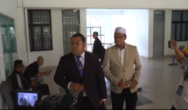 Tertuduh didakwa secara sedar membuat hantaran dengan niat untuk menyakitkan hati pihak lain menerusi akaun Facebook