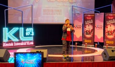 Peserta yang mencuba nasib pencarian bakat Bintang Kecil