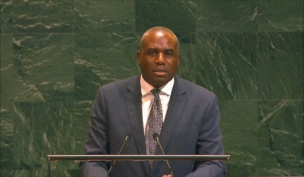 Setiausaha Luar Britain, David Lammy/Foto AFP