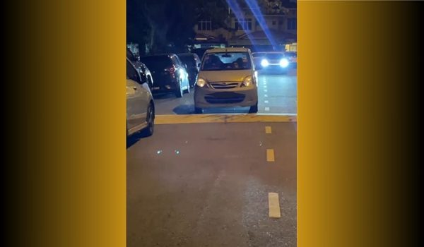 Tangkap layar video tular kejadian/ RTM