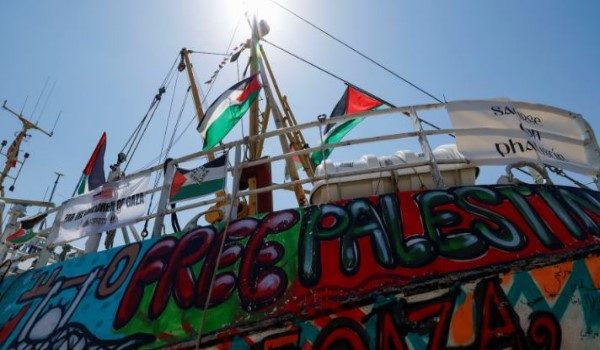 Kapal Handala dilancarkan oleh Freedom Flotilla Coalition/Foto Reuters