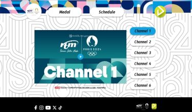 Peminat sukan tanah air boleh menyaksikan kontinjen Malaysia beraksi secara percuma melalui RTMKlik https://paris2024.rtm.gov.my/utama