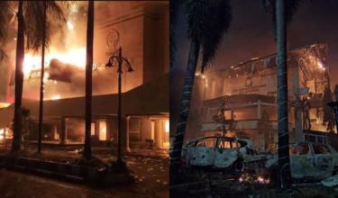 Protes di Indonesia semakin memuncak apabila bangunan Pejabat Dewan Perwakilan Rakyat dibakar penunjuk perasaan petang semalam