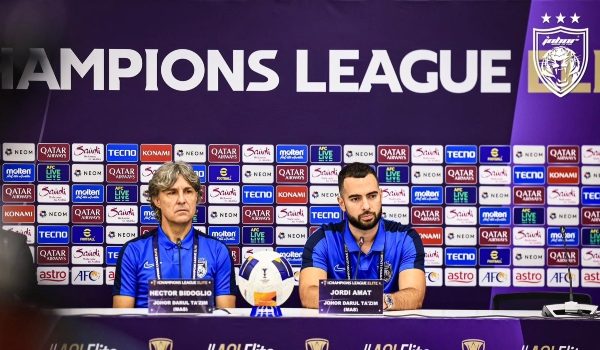 Sidang media sempena pra perlawanan ACL Elite bagi pasukan JDT menentang Shanghai Shenhua/Foto FB JDT