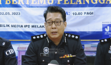 Ketua Polis Daerah Melaka Tengah ACP Christopher Patit