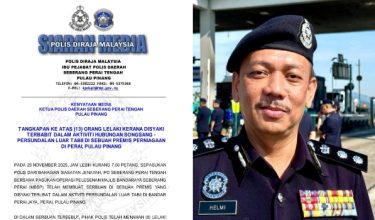 Ketua Polis Daerah Seberang Perai Tengah (SPT) ACP Helmi Aris