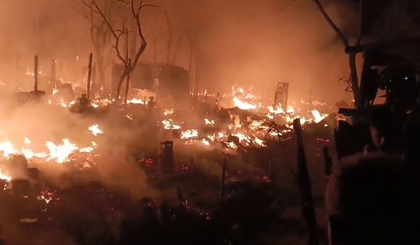 Kem pelarian Rohingya di Bangladesh terbakar