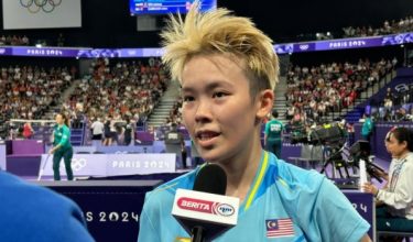 Pemain perseorangan wanita profesional Malaysia Goh Jin Wei/Gambar arkib RTM