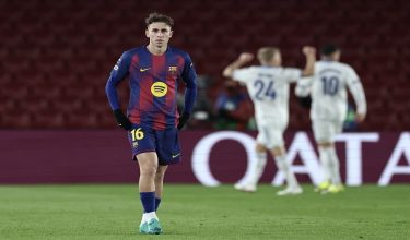 Pemain tengah Sepanyol Barcelona, Fermín López/ Foto AFP