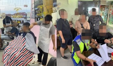 Jabatan Imigresen Johor menyerbu 44 premis kawasan hotspot di Johor Bahru pada 29 dan 30 Januari/Foto Ihsan JIM Johor