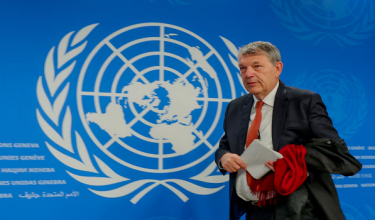 Ketua Pesuruhjaya Agensi Bantuan dan Kerja Pertubuhan Bangsa Bersatu untuk Pelarian Palestin (UNRWA), Philippe Lazzarini/REUTERS