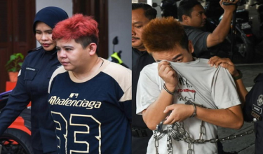 Tertuduh, Khoo Teng Chi dan Joanne Lim mengaku tidak bersalah  atas pertuduhan melakukan khianat dengan membakar serta melempar mercun ke arah sebuah restoran
