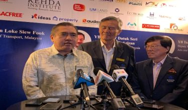 Anthony ditemui media hari ini selepas pelancaran inisiatif Belia Institut REHDA (RIYI) di  Petaling Jaya.