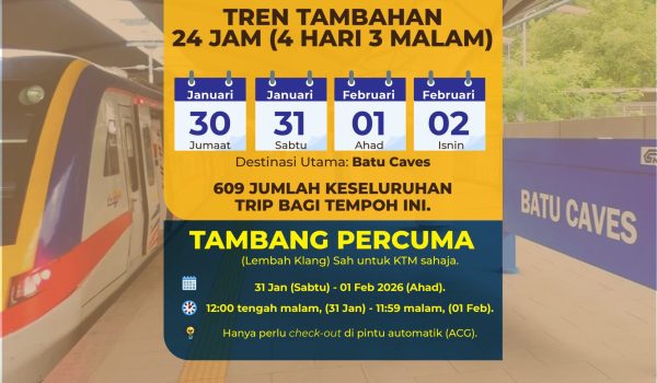 INISIATIF PENGANGKUTAN AWAM SEMPENA THAIPUSAM 2026