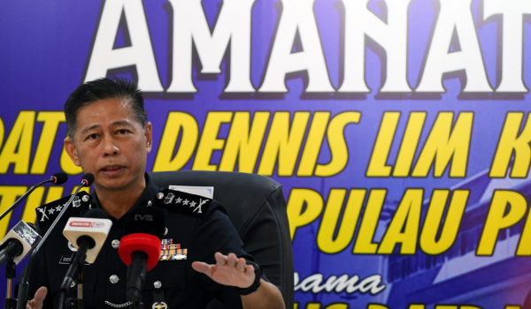 Ketua Polis Pulau Pinang, Datuk Dennis Lim Kwang Keng/Foto BERNAMA