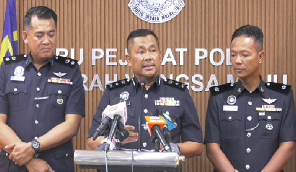 Ketua Polis Daerah Wangsa Maju, SAC Mohamad Lazim Ismail (Tengah) / RTM
