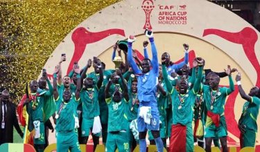 Pasukan Senegal ketika meraikan kejayaan menjuarai Piala Negara-Negara Afrika (AFCON) 2026 / REUTERS