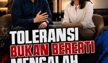 TOLENRASI BUKAN BERERTI MENGALAH