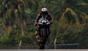 SEPANG, 5 Feb -- Aksi pelumba Aprilia Racing, Marco Bezzecchi pada hari ketiga Ujian Pra Musim MotoGP 2026 di Litar Antarabangsa Petronas Sepang hari ini.

--fotoBERNAMA (2026) HAK CIPTA TERPELIHARA