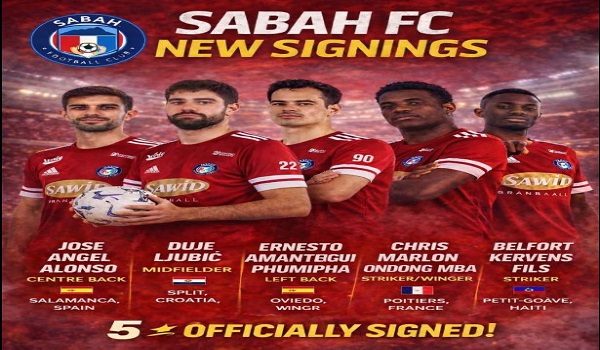 sabahfc new sign